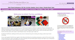 Desktop Screenshot of abncparties.com